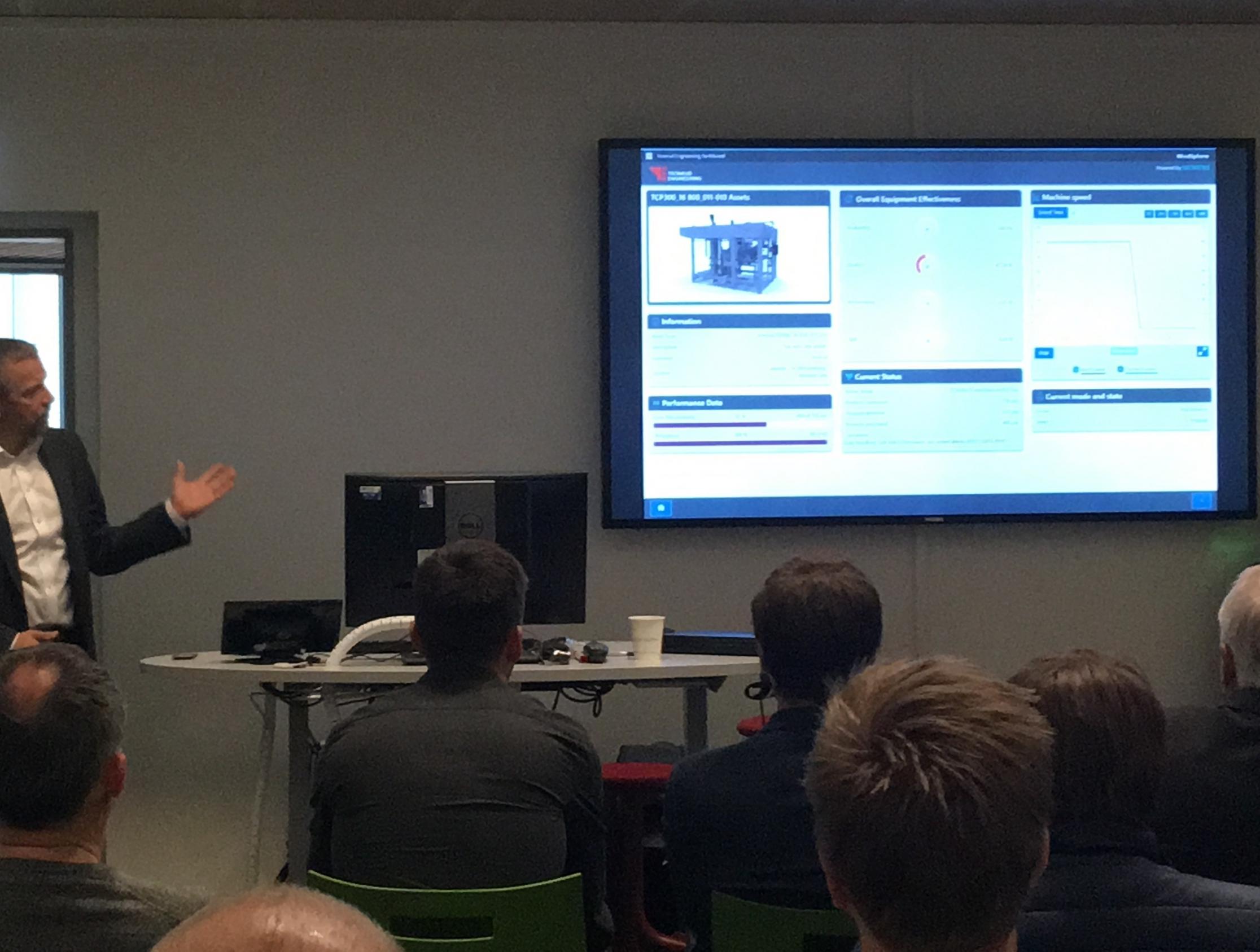 TE presenterer digitale løsninger på NTNU Ålesund